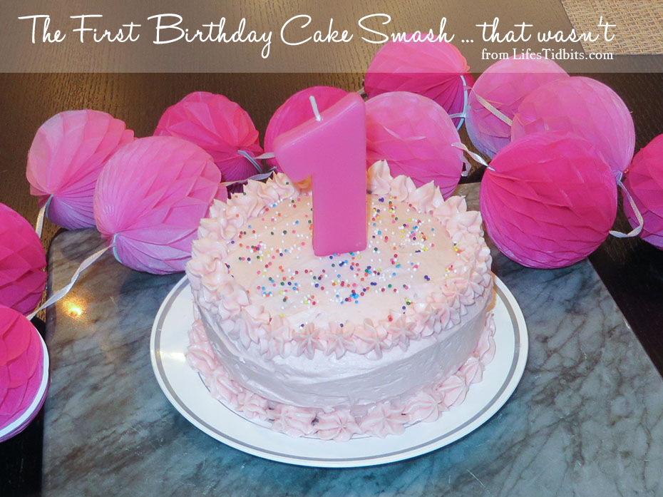 First Birthday Cake Smash |  Life's Tidbits