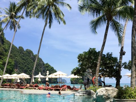 Centara Grand Beach Resort & Villas Krabi in Ao Nang, Thailand | Pool View | Life's Tidbits