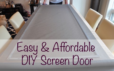 Home improvement DIY Screen Door | Life's Tidbits