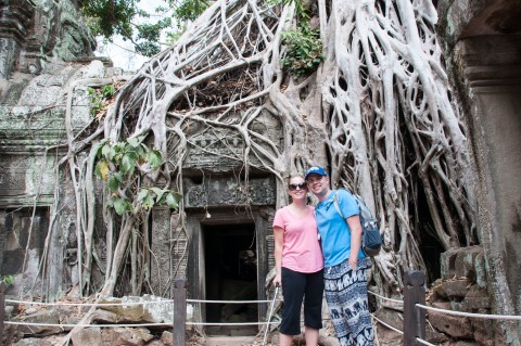 Ta Prohm temple featured in Lara Croft: Tomb Raider - 2 Day travel guide of Siem Reap, Cambodia | Life's Tidbits