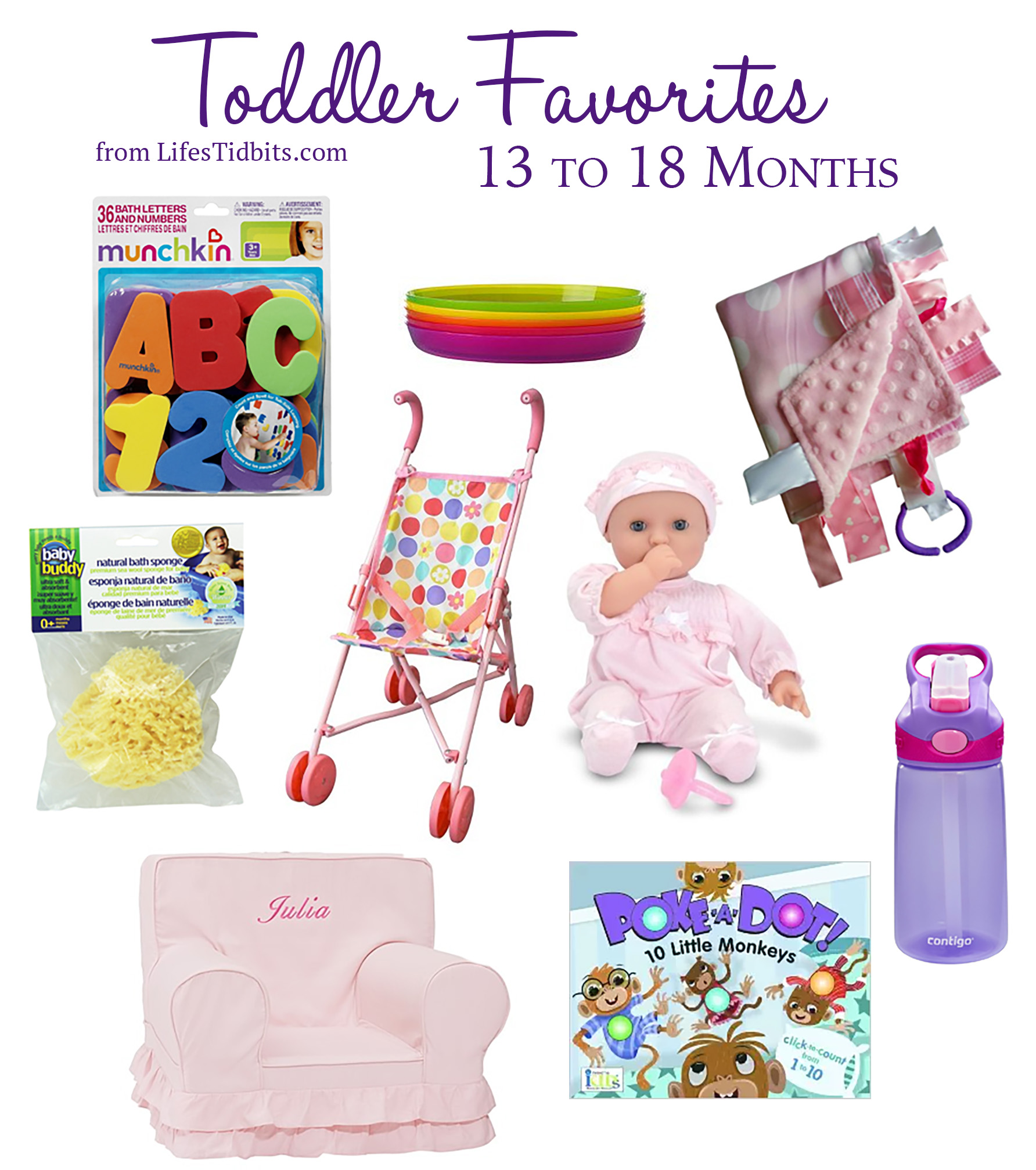 Toddler Favorites Months 13 to 18  |  Life's Tidbits