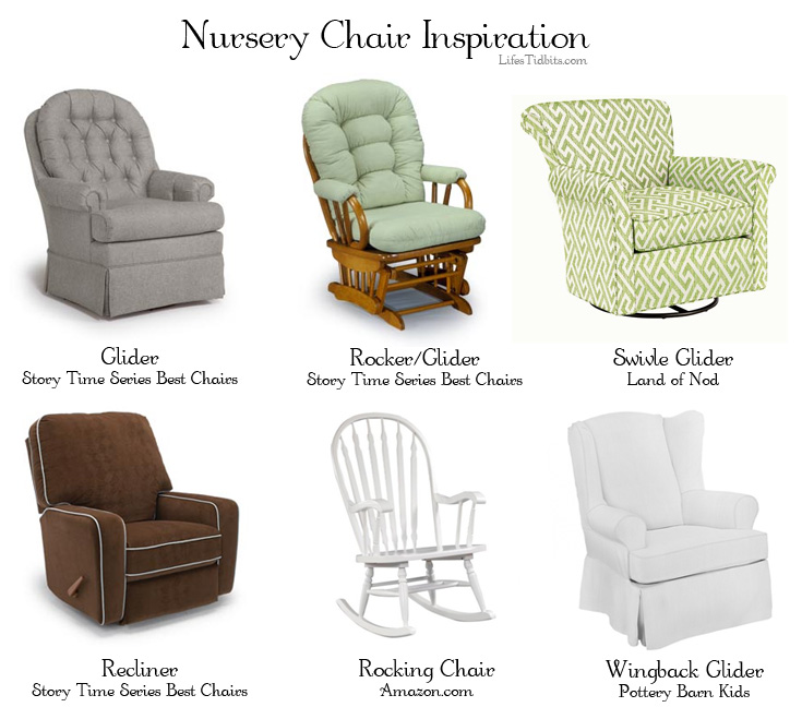 green nursery glider